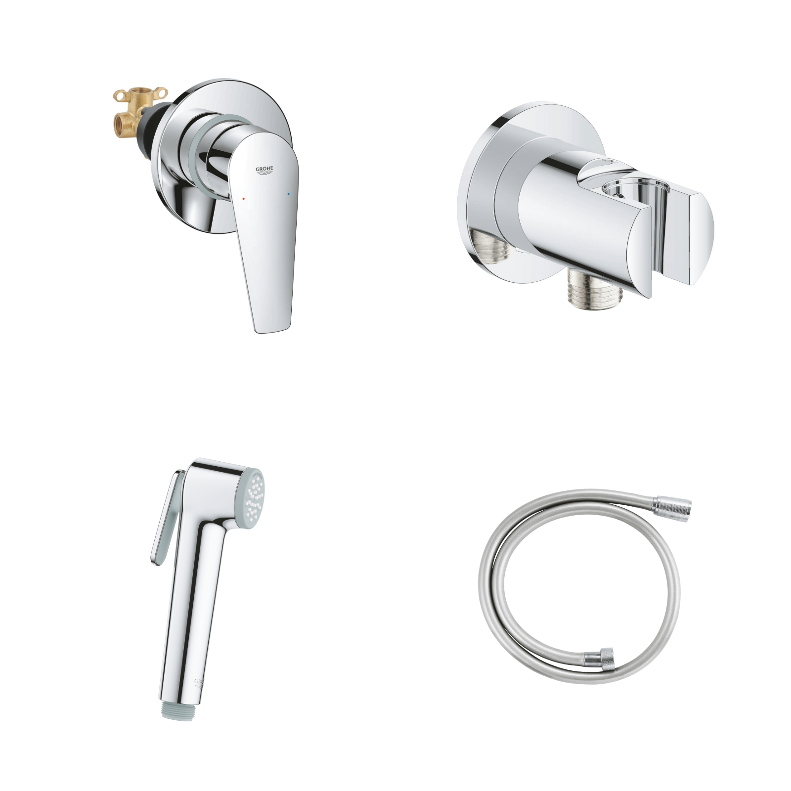 GROHE EuroEco Комплект Хигиенен душ