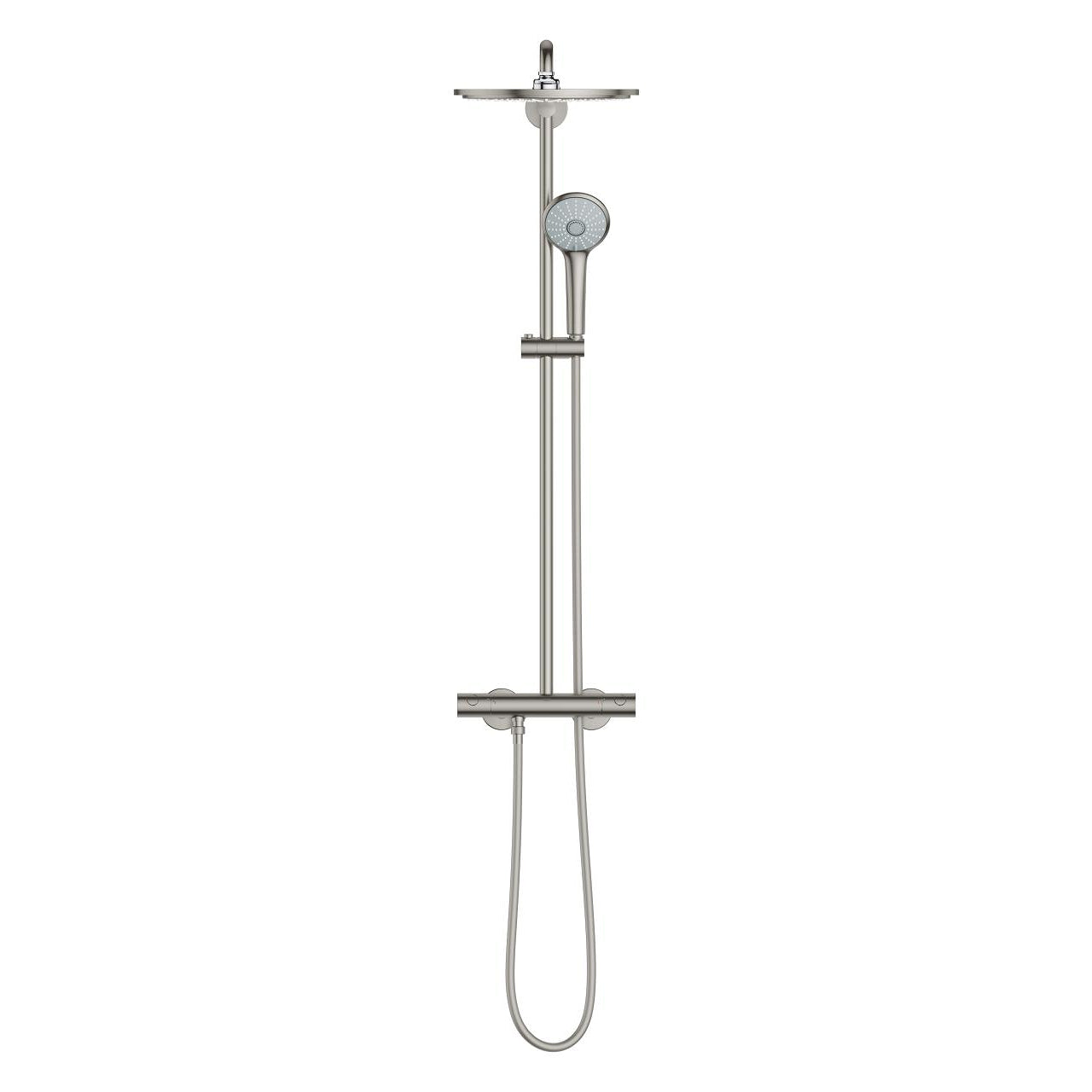 GROHE Euphoria 310 Душ Система с Термостат SuperSteel 26075DC0 - Stonea.BG