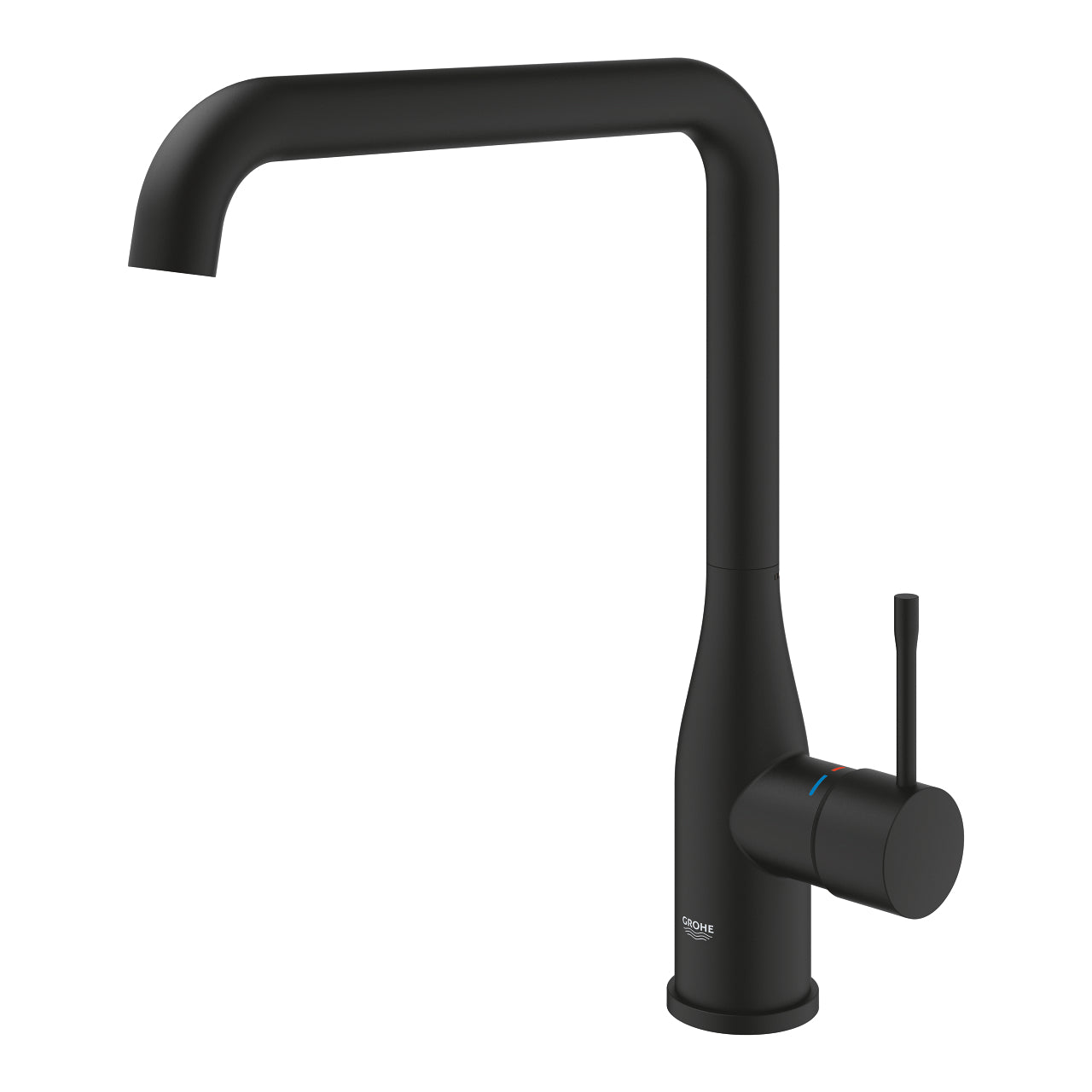GROHE Essence Кухненски Смесител L-чучур Matte Black 30505KF0 - Stonea.BG