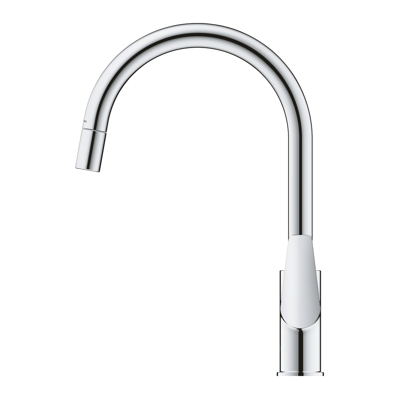GROHE Bauedge Кухненски Смесител Висок Издърпващ Се Чучур Завърта 360° Chrome 30536000 - Stonea.BG