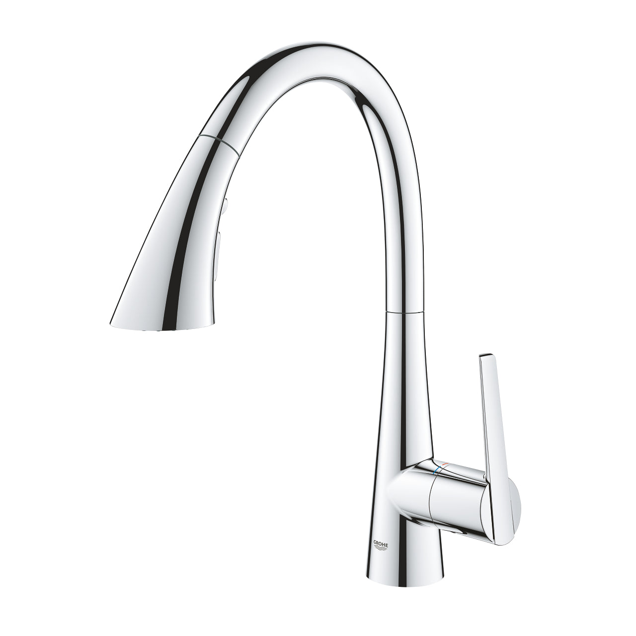 GROHE Zedra Кухненски Смесител Издърпващ Се Чучур 3 Функции Завърта 360° Chrome 32294002 - Stonea.BG