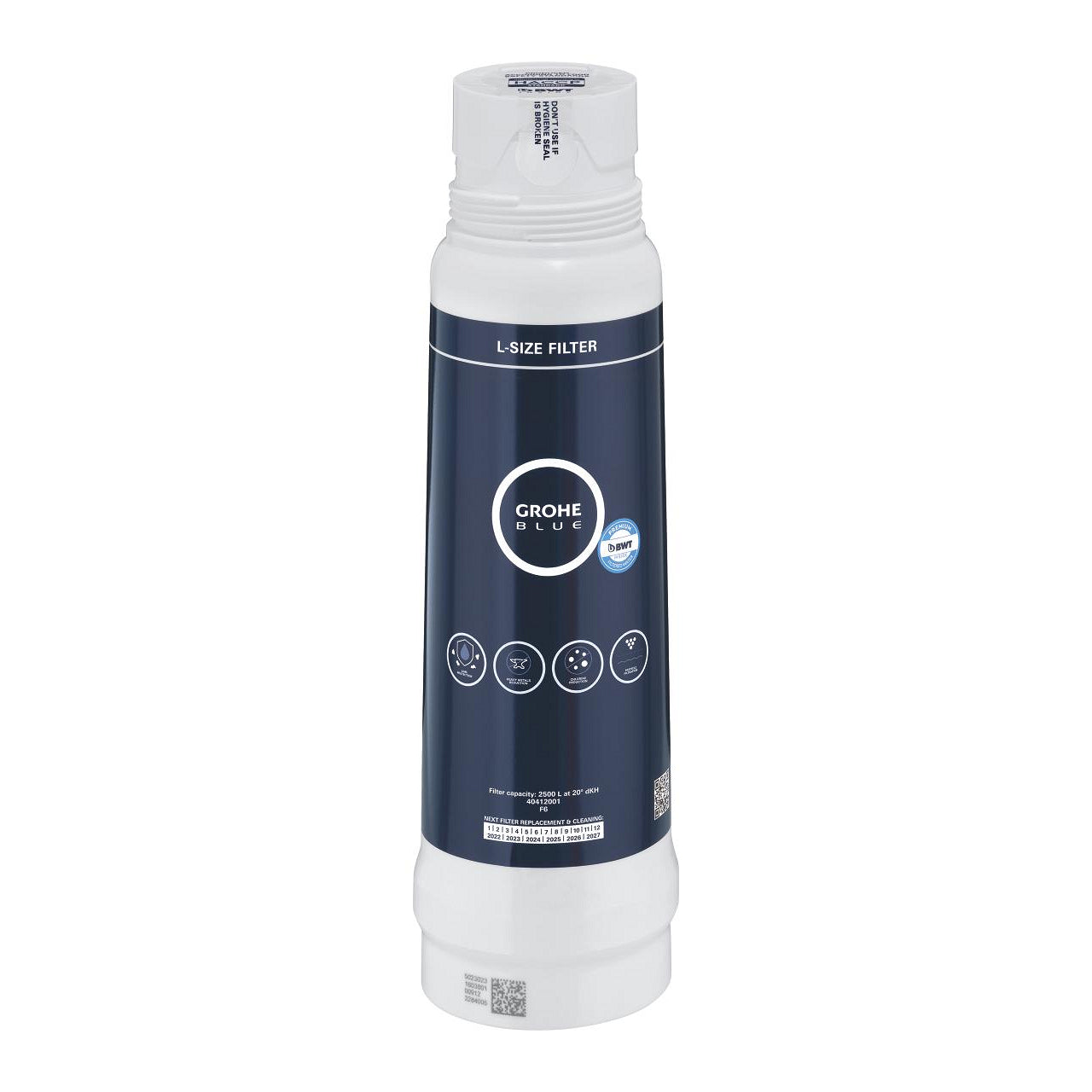 GROHE Blue Филтър L-размер Капацитет 2500 литра 40412001 - Stonea.BG