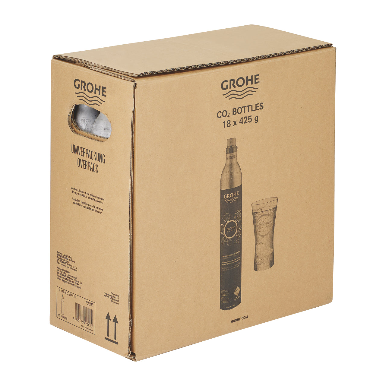 GROHE Blue Бутилка за Газирана Вода 425g CO₂ 40920000 - Stonea.BG