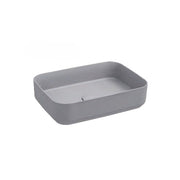 Isvea INFINITY Мивка върху плот Елипса 50×36см Stone Grey светло сив мат 10NF65050-2V