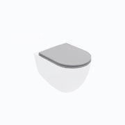 Isvea INFINITY Капак Soft-Close Slim забавено падане Stone Grey Светло сив мат 40KF0547I-S