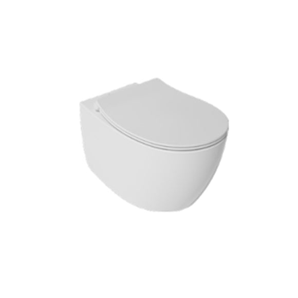 Isvea SENTIMENTI NEO D80 Капак Soft-Close Slim забавено падане White Бял 40D80200I-S