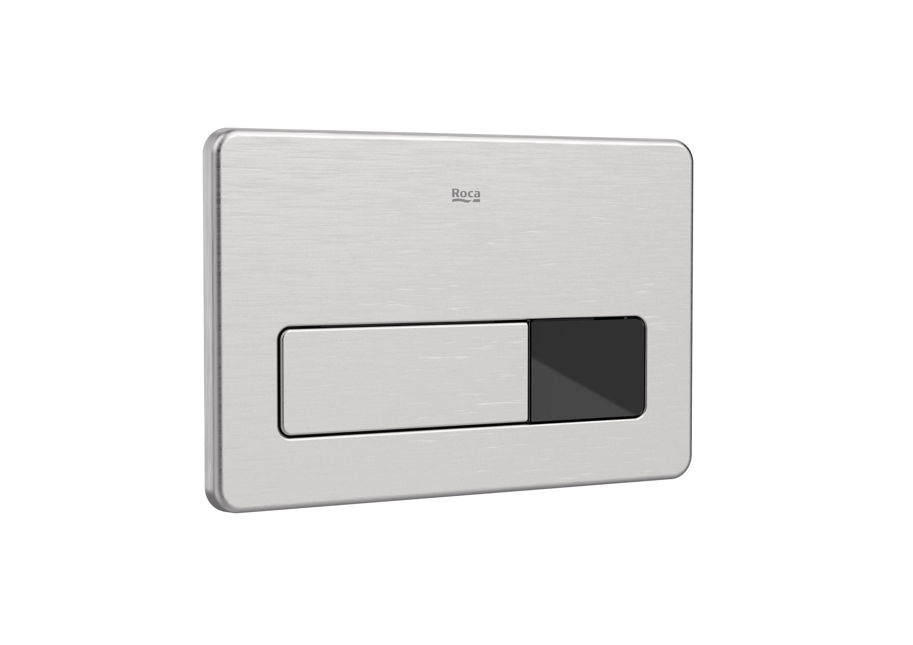 Roca Duplo One PL3 PRO Антивандален електронен двоен бутон за WC Stainless Steel A890097500
